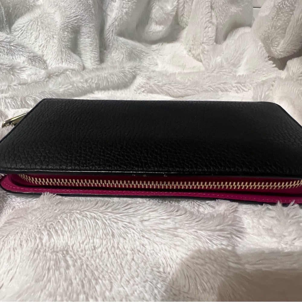 Christian Dior Black Continental Wallet